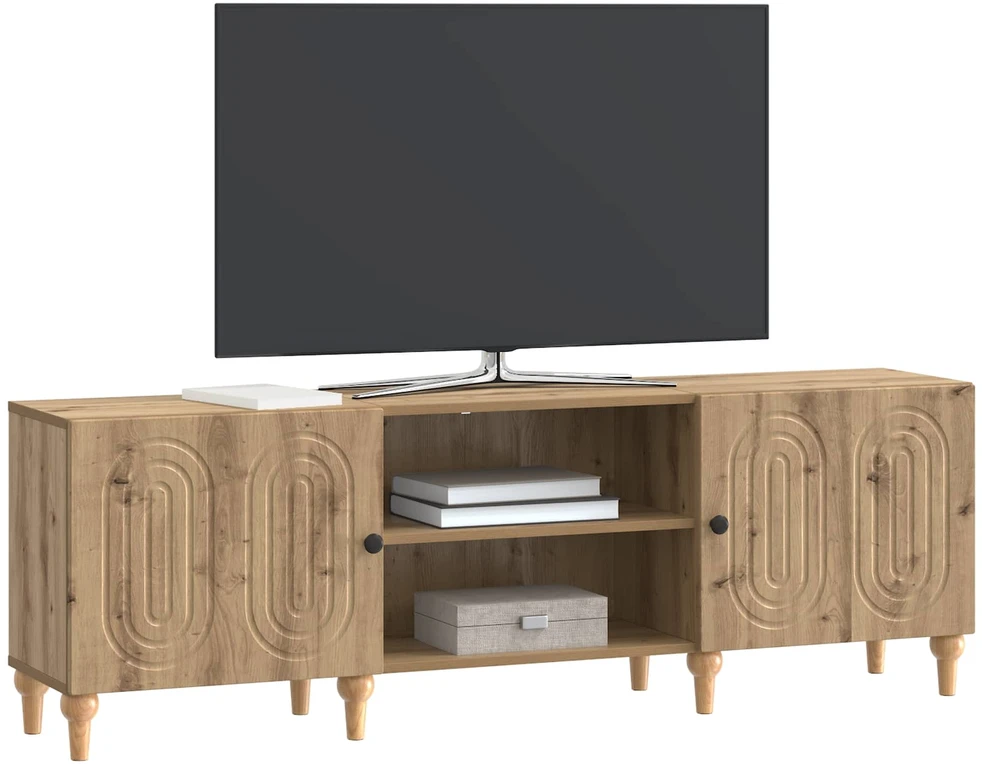 TV staliukas Televizoriaus spintelė 150 x 31 x 50 cm Artisano ąžuolo