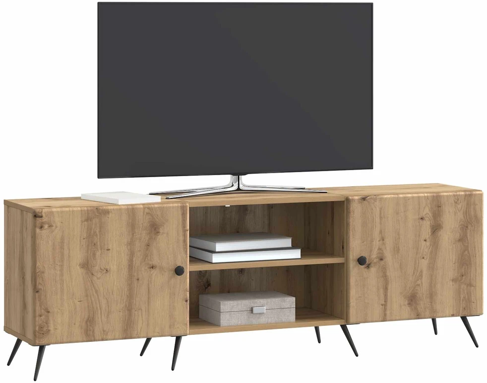 TV staliukas Televizoriaus spintelė 150 x 31 x 50 cm Artisano ąžuolo