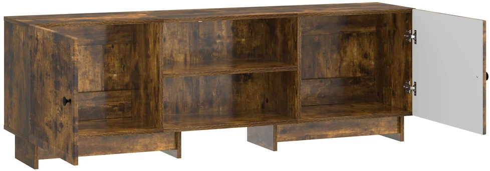 TV staliukas Televizoriaus spintelė 150 x 31 x 50 cm Dūminio ąžuolo