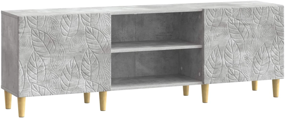 TV staliukas Televizoriaus spintelė 150 x 31 x 50 cm Betono pilka
