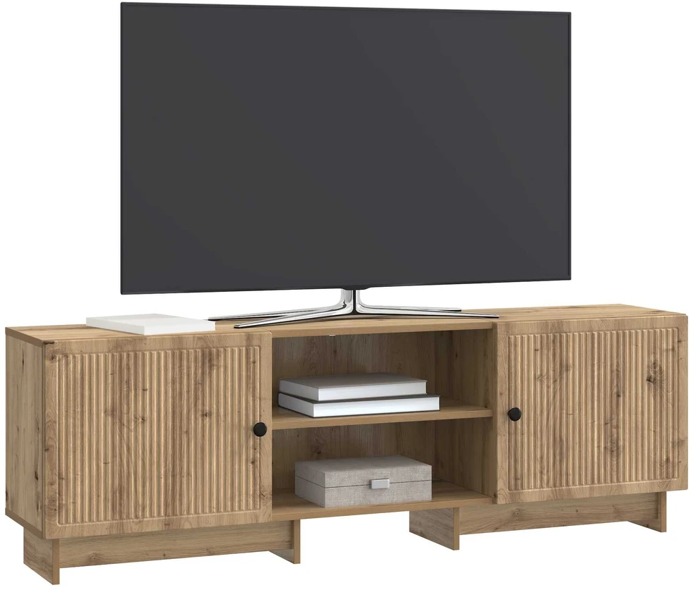TV staliukas Televizoriaus spintelė 150 x 31 x 50 cm Artisano ąžuolo