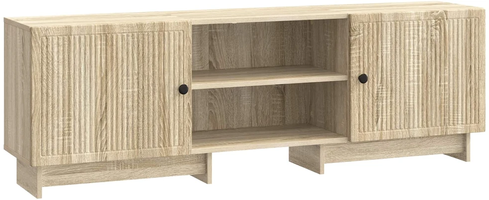 TV staliukas Televizoriaus spintelė 150 x 31 x 50 cm Sonoma ąžuolas