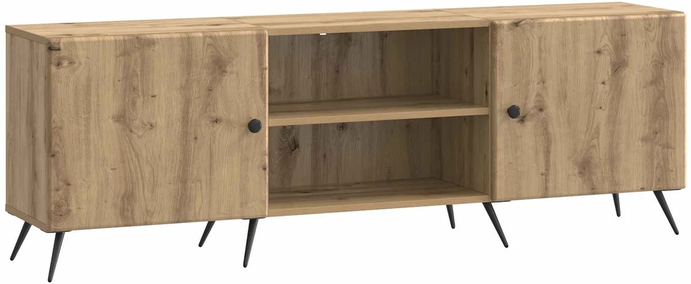 TV staliukas Televizoriaus spintelė 150 x 31 x 50 cm Artisano ąžuolo
