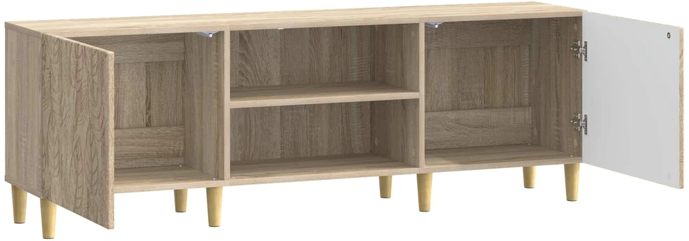 TV staliukas Televizoriaus spintelė 150 x 31 x 50 cm Sonoma ąžuolas