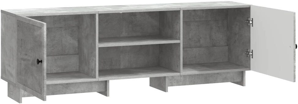 TV staliukas Televizoriaus spintelė 150 x 31 x 50 cm Betono pilka