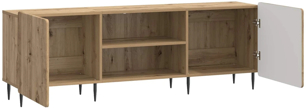 TV staliukas Televizoriaus spintelė 150 x 31 x 52 cm Artisano ąžuolo
