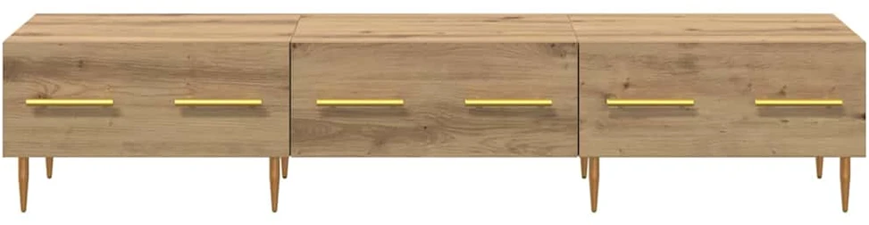 TV staliukas Televizoriaus spintelė 150 x 36 x 30 cm Amatininkų ąžuolas