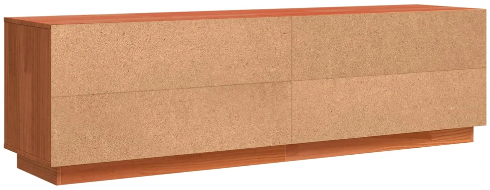 TV staliukas Televizoriaus spintelė 156 x 37 x 45 cm Ruda Apdirbta mediena