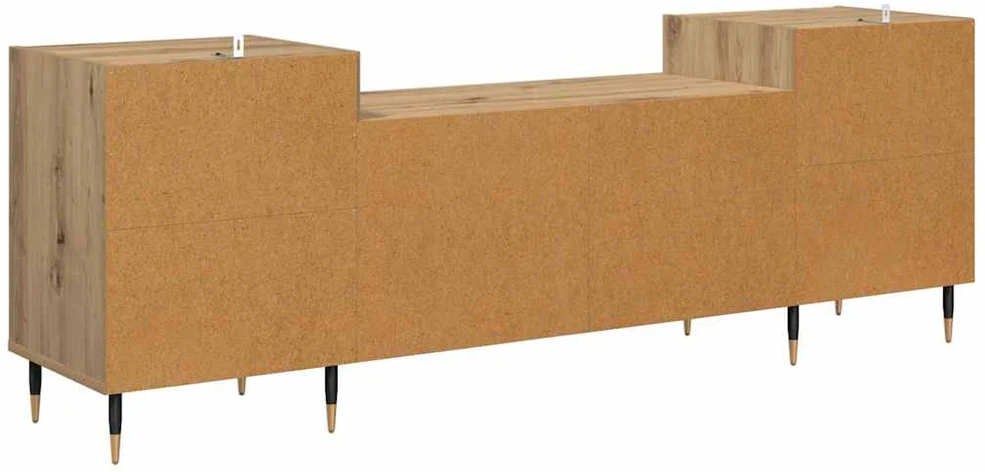 TV staliukas Televizoriaus spintelė 160 x 35 x 55 cm Amatininkų ąžuolas