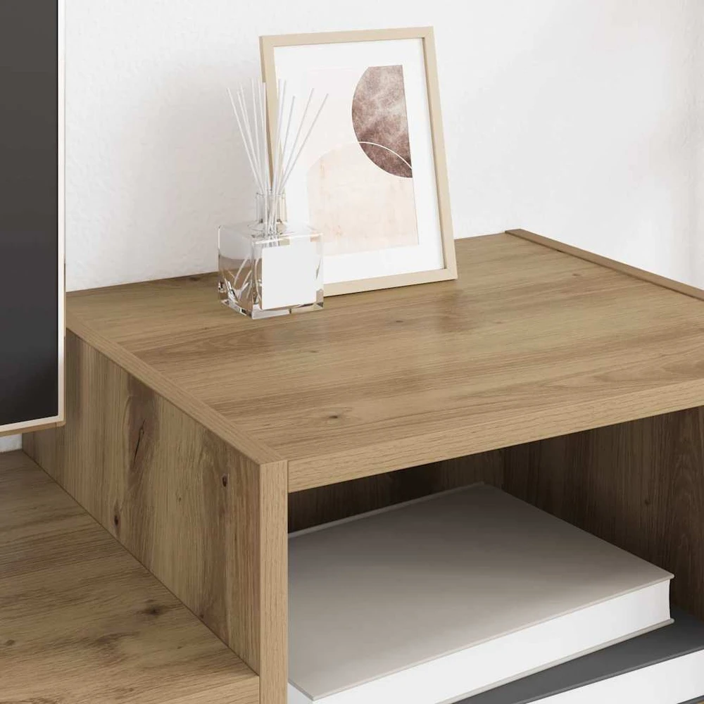 TV staliukas Televizoriaus spintelė 160 x 35 x 55 cm Amatininkų ąžuolas