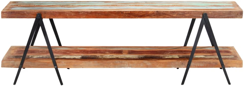 TV staliukas Televizoriaus spintelė, 160x40x50cm, perdirbtos medienos masyv.