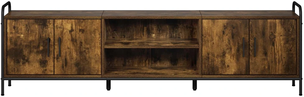 TV staliukas Televizoriaus spintelė 167,5 x 33 x 50 cm Dūminio ąžuolo