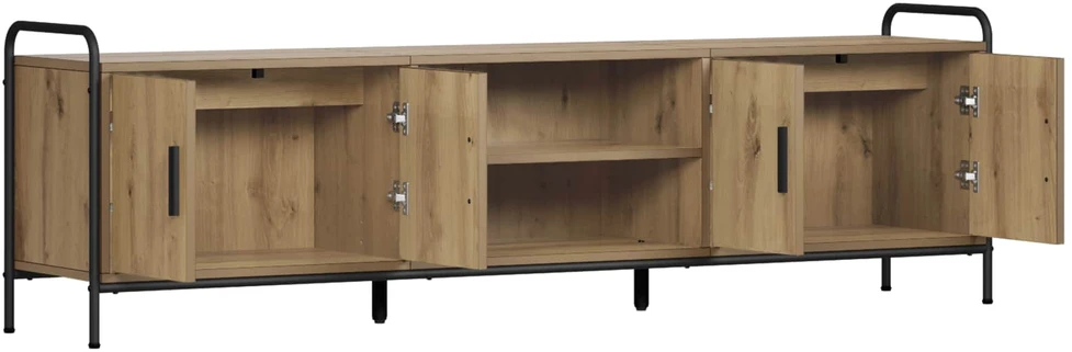 TV staliukas Televizoriaus spintelė 167,5 x 33 x 50 cm Artisano ąžuolo
