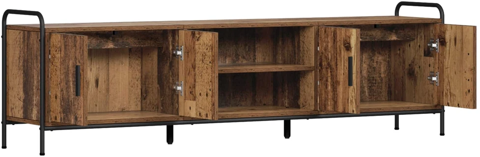 TV staliukas Televizoriaus spintelė 167,5 x 33 x 50 cm Sendintos medienos