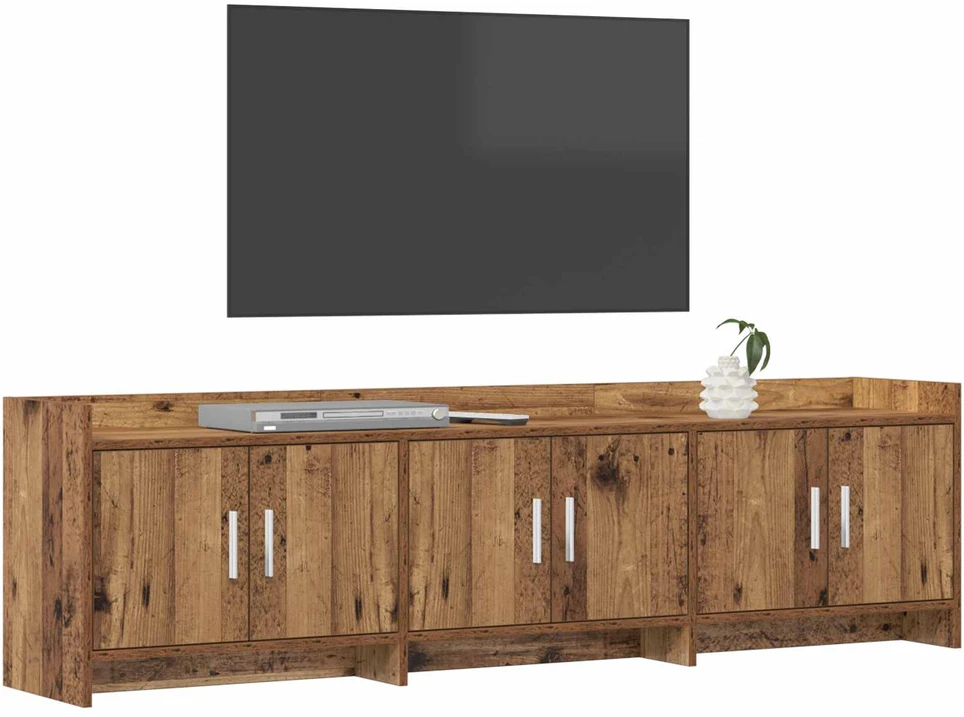 TV staliukas Televizoriaus spintelė 168 x 33 x 47 cm Sendintos medienos