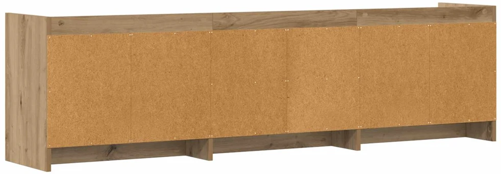 TV staliukas Televizoriaus spintelė 168 x 33 x 47 cm Artisano ąžuolo