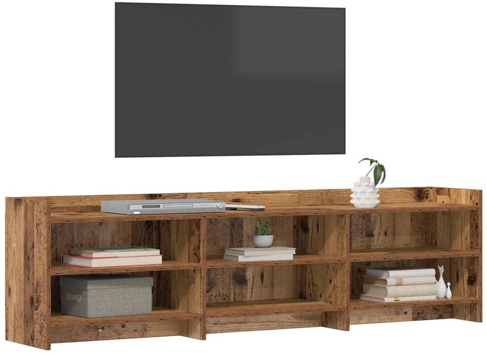 TV staliukas Televizoriaus spintelė 168 x 33 x 47 cm Sendintos medienos