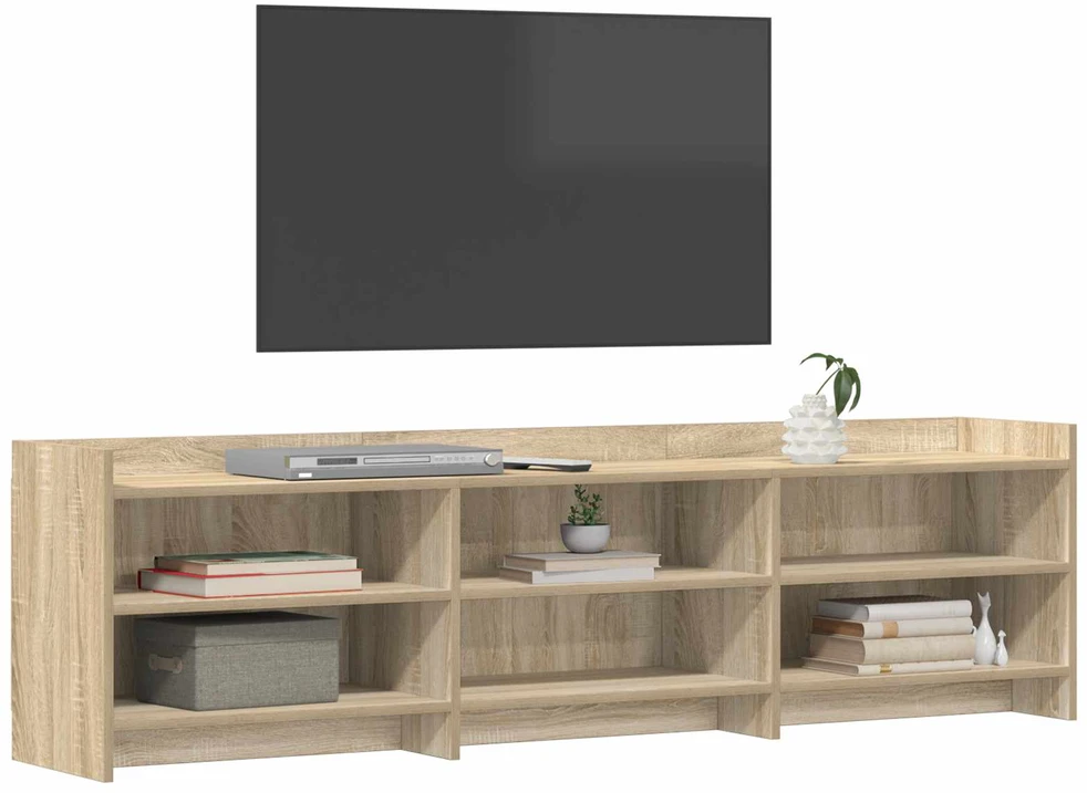 TV staliukas Televizoriaus spintelė 168 x 33 x 47 cm Sonoma ąžuolas