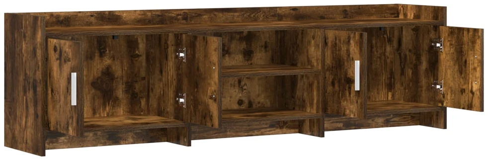TV staliukas Televizoriaus spintelė 168 x 33 x 47 cm Dūminio ąžuolo