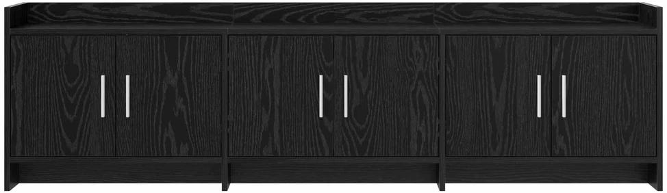 TV staliukas Televizoriaus spintelė 168 x 33 x 47 cm Juodojo ąžuolo