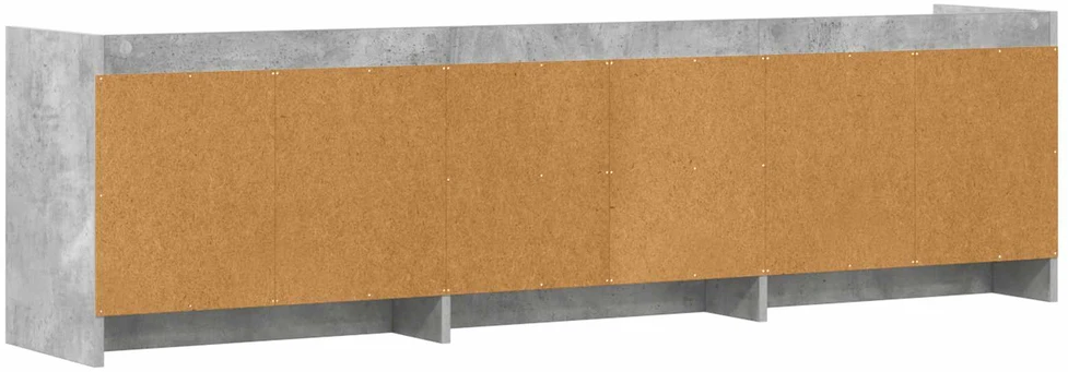 TV staliukas Televizoriaus spintelė 168 x 33 x 47 cm Betono pilka