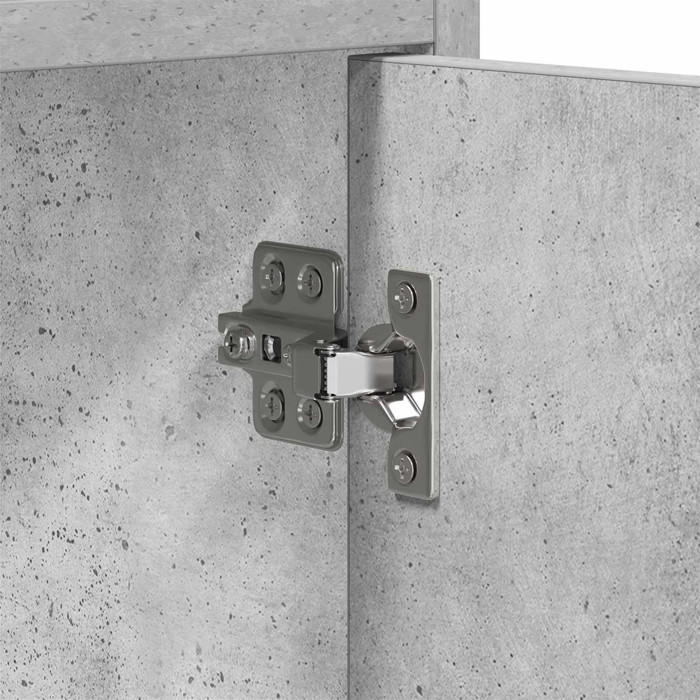 TV staliukas Televizoriaus spintelė 168 x 33 x 47 cm Betono pilka