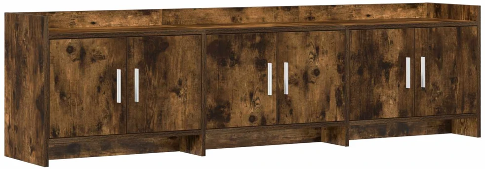 TV staliukas Televizoriaus spintelė 168 x 33 x 47 cm Dūminio ąžuolo