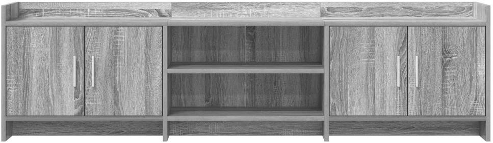 TV staliukas Televizoriaus spintelė 168 x 33 x 47 cm Pilka Sonoma