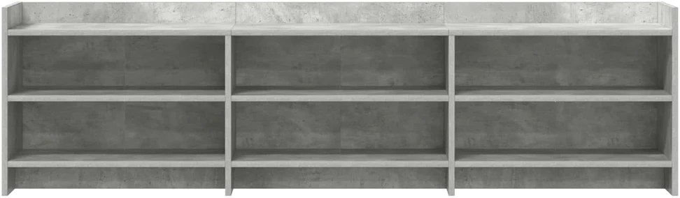 TV staliukas Televizoriaus spintelė 168 x 33 x 47 cm Betono pilka