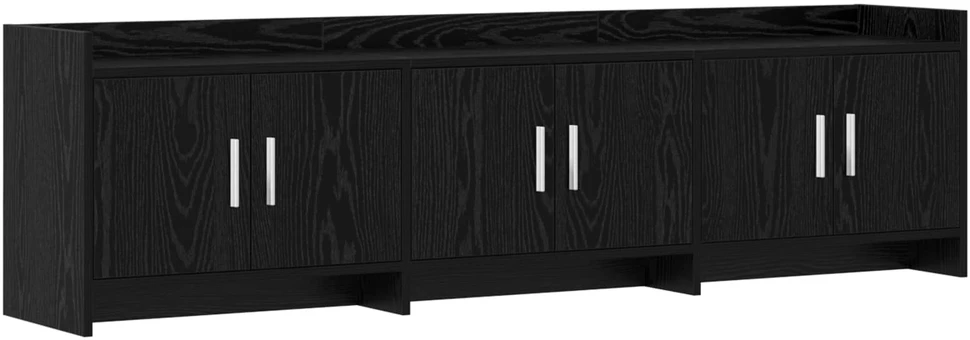 TV staliukas Televizoriaus spintelė 168 x 33 x 47 cm Juodojo ąžuolo