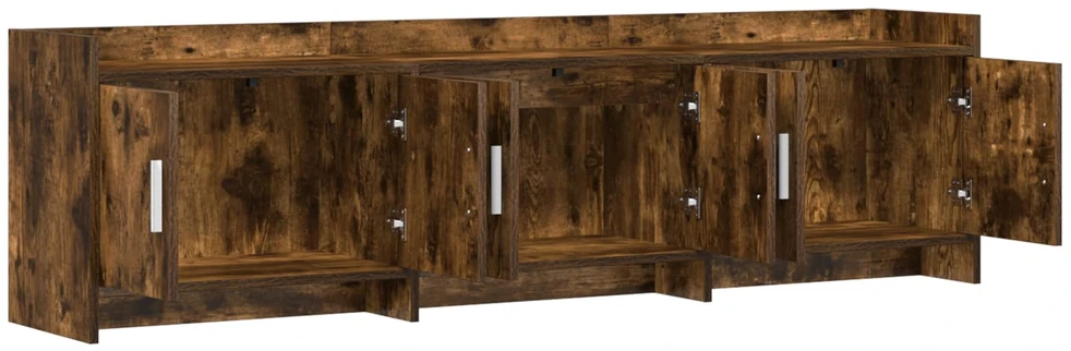 TV staliukas Televizoriaus spintelė 168 x 33 x 47 cm Dūminio ąžuolo
