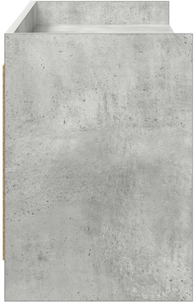 TV staliukas Televizoriaus spintelė 168 x 33 x 47 cm Betono pilka