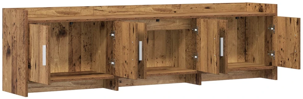 TV staliukas Televizoriaus spintelė 168 x 33 x 47 cm Sendintos medienos