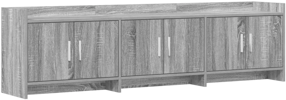 TV staliukas Televizoriaus spintelė 168 x 33 x 47 cm Pilka Sonoma