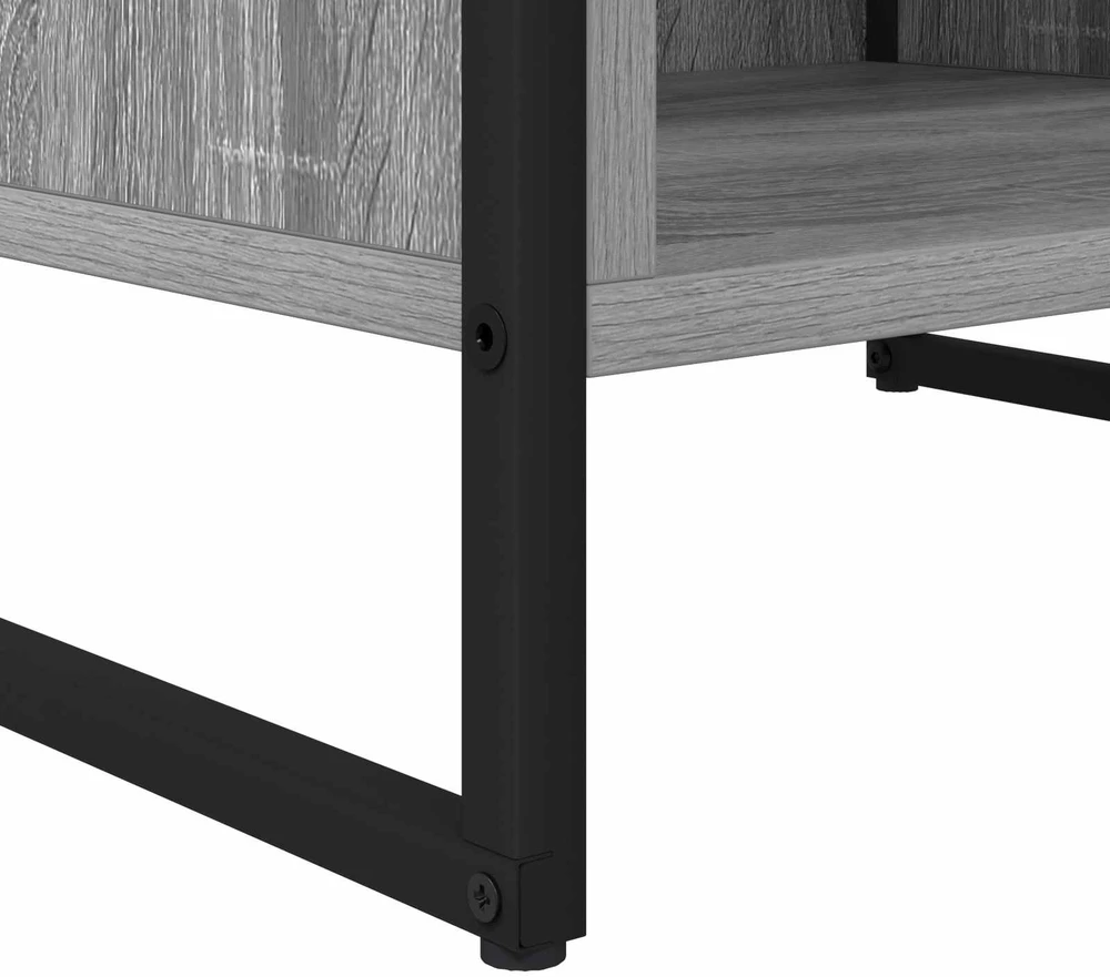 TV staliukas Televizoriaus spintelė 170.5 x 36 x 30.5 cm Pilkas Sonoma