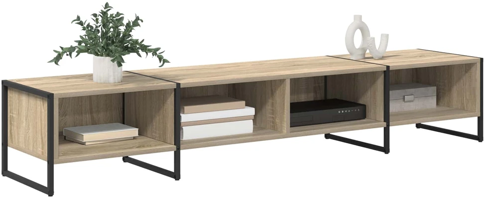 TV staliukas Televizoriaus spintelė 170,5 x 36 x 30 cm Sonoma ąžuolas
