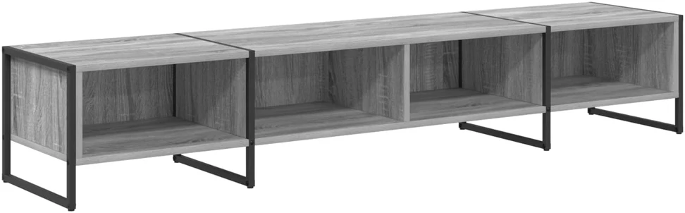 TV staliukas Televizoriaus spintelė 170.5 x 36 x 30.5 cm Pilkas Sonoma