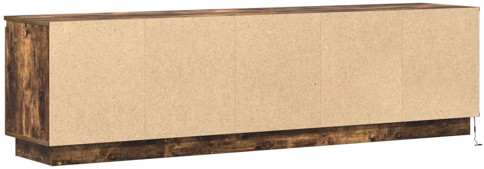 TV staliukas Televizoriaus spintelė 180 x 38 x 49 cm Rūkyta ąžuolas