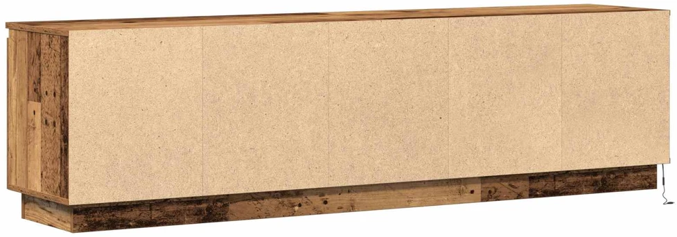TV staliukas Televizoriaus spintelė 180 x 38 x 49 cm Senovinis medis