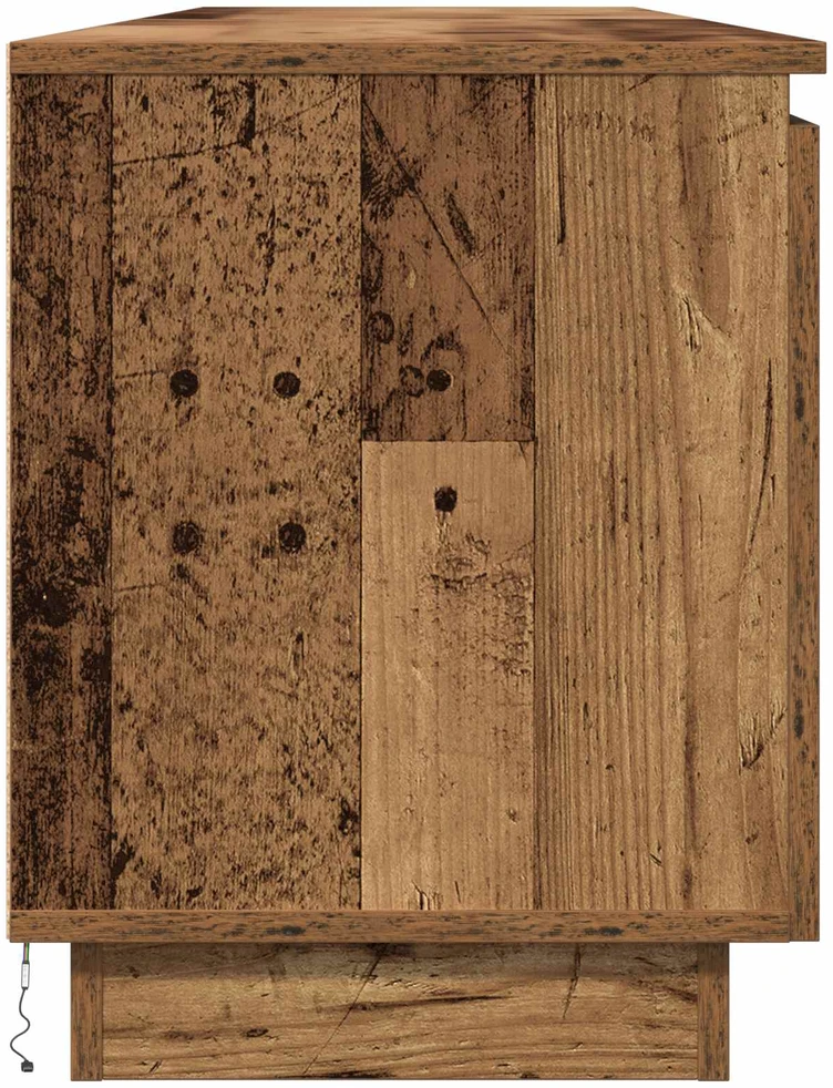 TV staliukas Televizoriaus spintelė 180 x 38 x 49 cm Senovinis medis