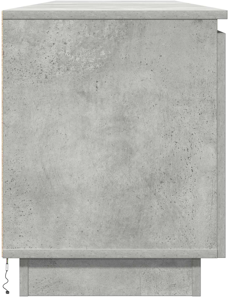 TV staliukas Televizoriaus spintelė 180 x 38 x 49 cm Betono pilka