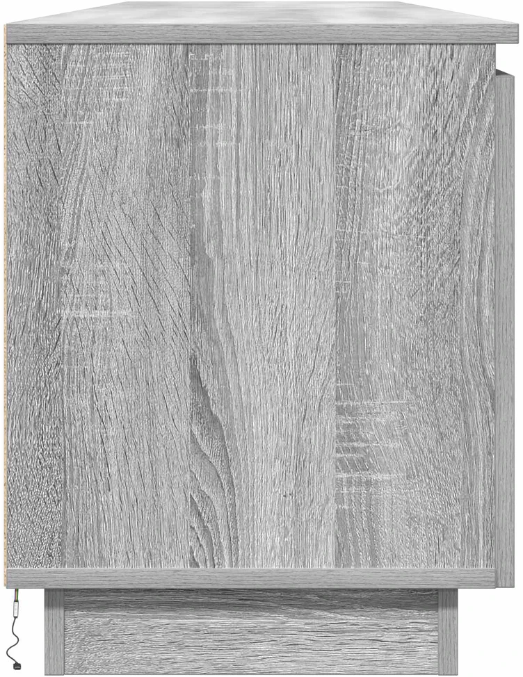 TV staliukas Televizoriaus spintelė 180 x 38 x 49 cm Pilkas Sonoma