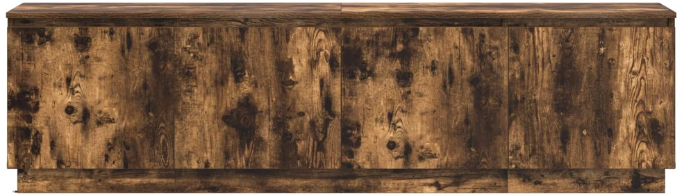 TV staliukas Televizoriaus spintelė 180 x 38 x 49 cm Rūkyta ąžuolas