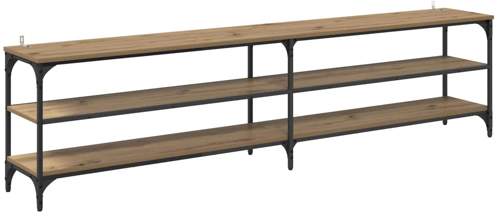 TV staliukas Televizoriaus spintelė 200 x 30 x 50 cm Amatininkų ąžuolas