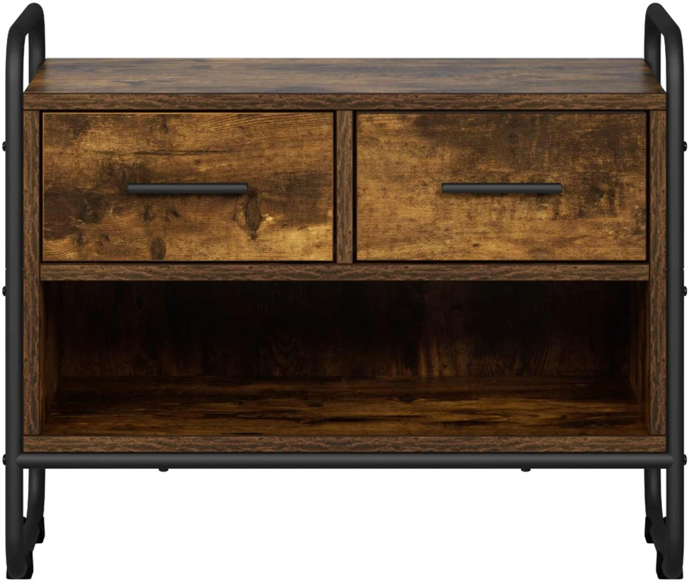 TV staliukas Televizoriaus spintelė 60 x 30 x 50 cm Dūminio ąžuolo
