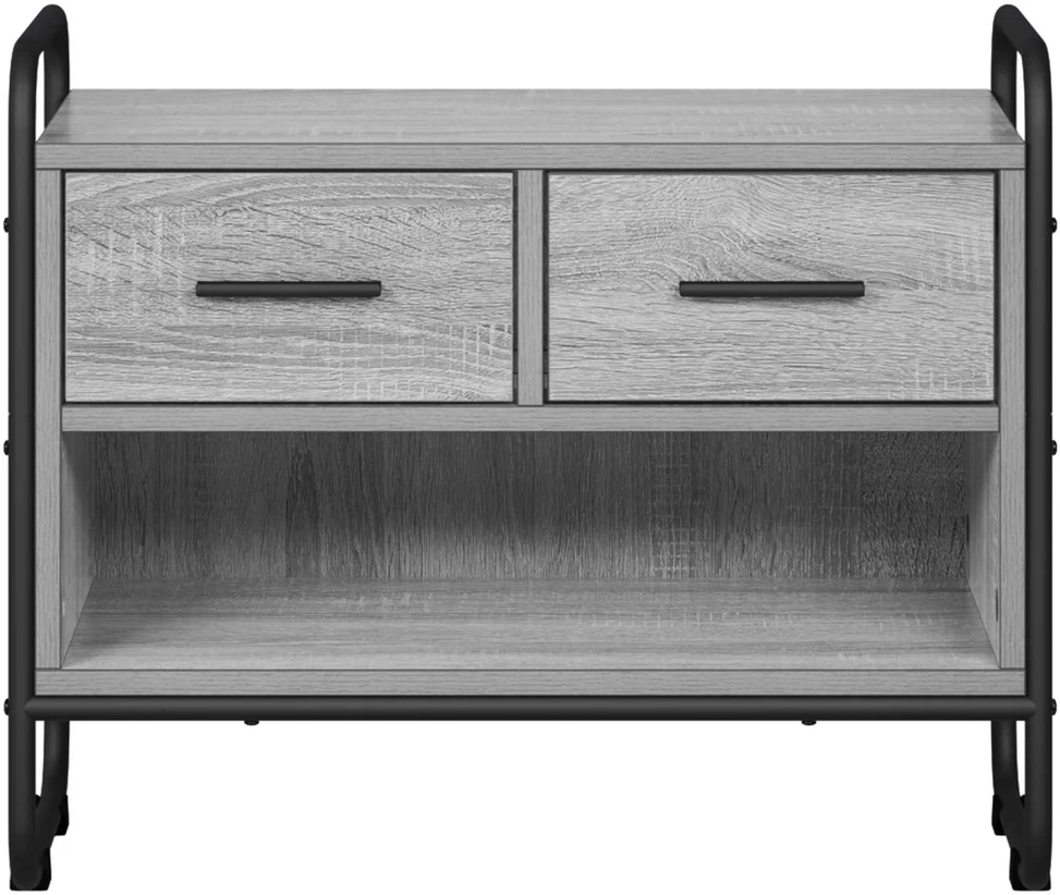 TV staliukas Televizoriaus spintelė 60 x 30 x 50 cm Pilka Sonoma