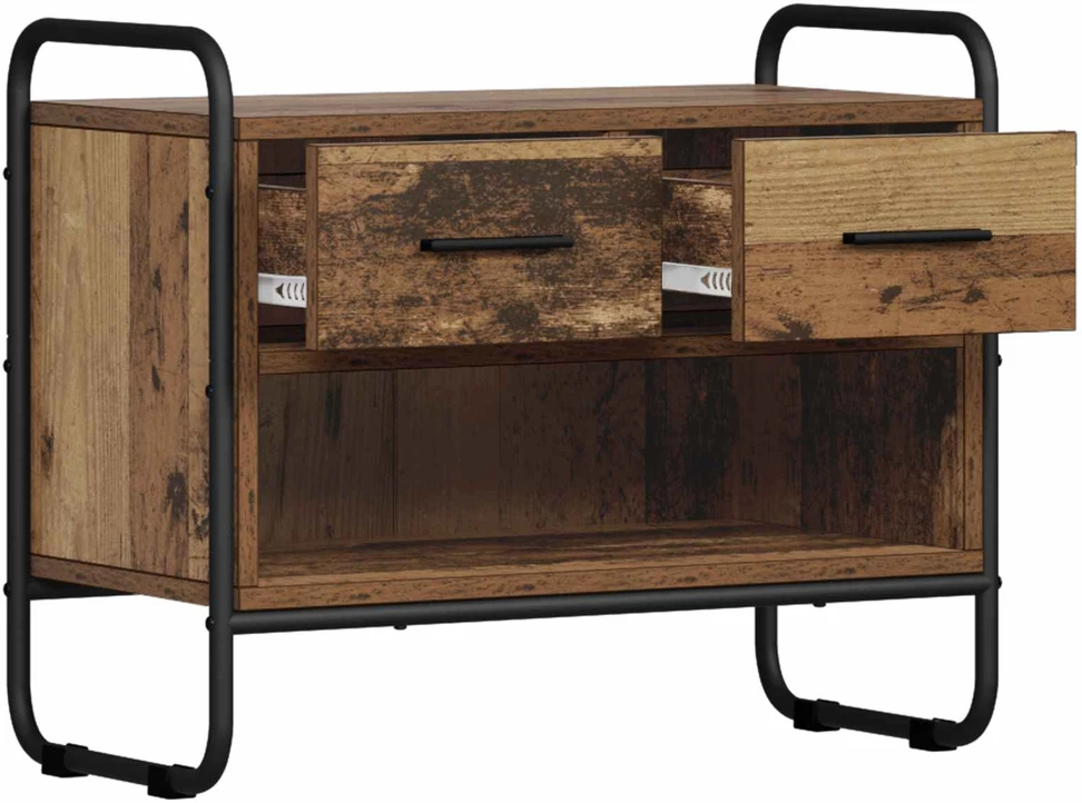 TV staliukas Televizoriaus spintelė 60 x 30 x 50 cm Sendintos medienos