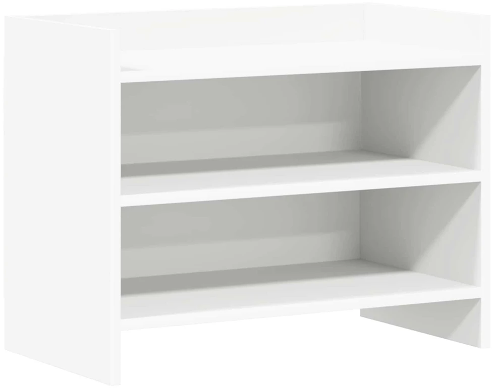 TV staliukas Televizoriaus spintelė 60 x 33 x 47 cm Balta Apdirbta mediena