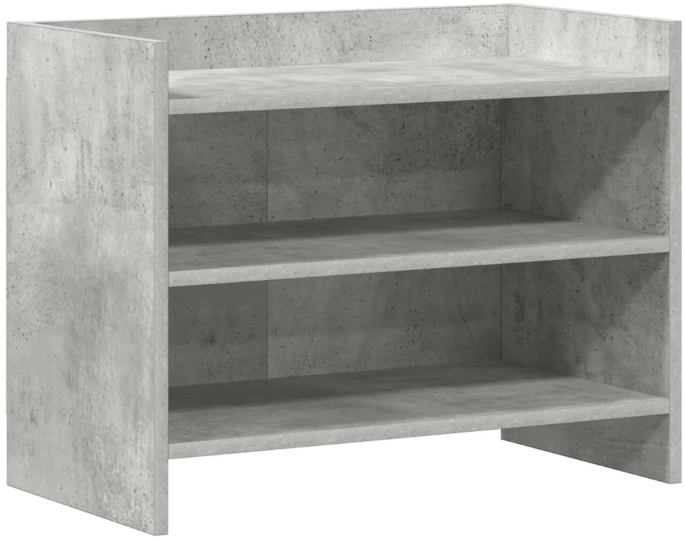 TV staliukas Televizoriaus spintelė 60 x 33 x 47 cm Betono pilka