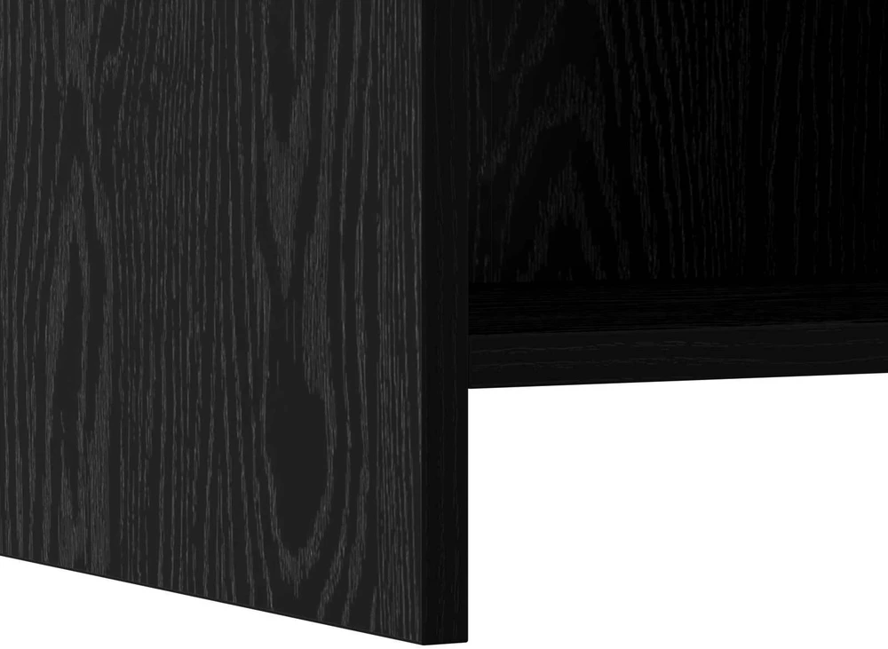 TV staliukas Televizoriaus spintelė 60 x 33 x 47 cm Juodojo ąžuolo